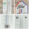 Termometru Ford Mustang - Horse n Stripes Logo - Sigla cu Cal și Dungi