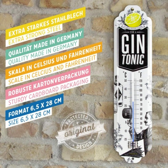 Termometru Gin Tonic Weather - Vreme de Gin Tonic