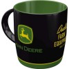 Cană ceramică 330 ml - John Deere Logo Black
