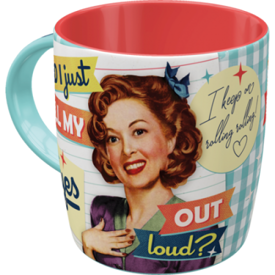 Cană ceramică 330ml - Did I Roll My Eyes Out Loud