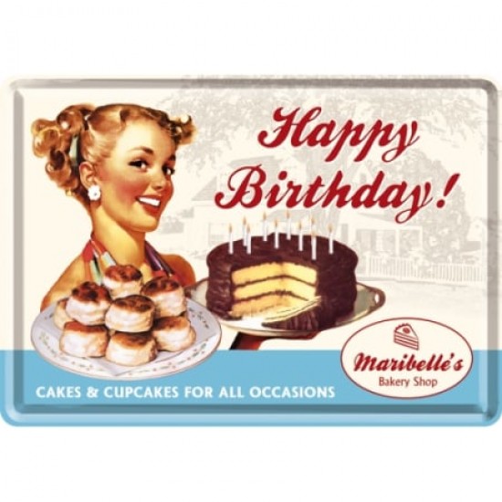 Carte Poștală metalică - It'S Your Birthday - E Ziua Ta