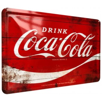 Carte Poștală metalică - Drink Coca-Cola - Beti Coca-Cola