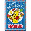 Carte Poștală metalică - Haribo Happy Bearsday - la Multi Ani Ursule