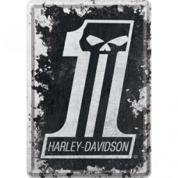 Carte Poștală metalică - Harley-Davidson No.1