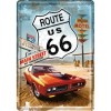 Carte Poștală metalică - Route 66 Gas Up - Soseaua 66 Fa - I Plinul