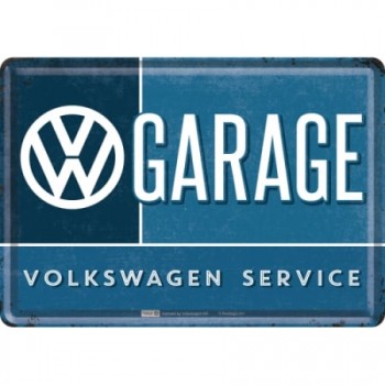 Carte Poștală metalică - Volkswagen Garage Carte Poștală metalică - Volkswagen Garage
