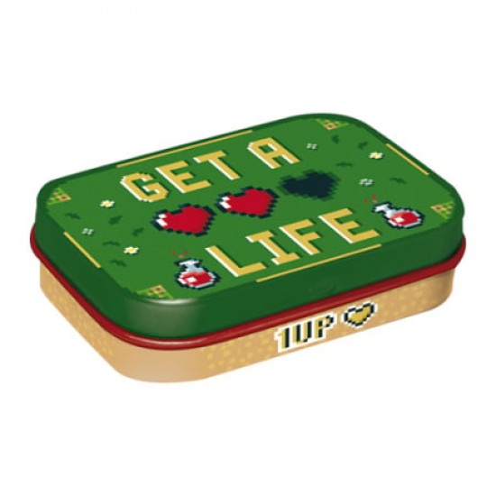 Cutie metalică de buzunar - Get A Life - Gaseste - Ti O Viata Cutie metalică de buzunar - Get A Life - Gaseste - Ti O Viata