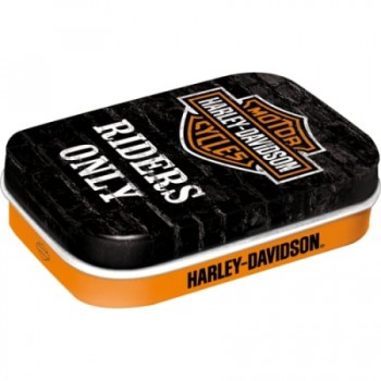 Cutie metalică de buzunar - Harley-Davidson Riders Only - Doar pentru Soferi de Harley