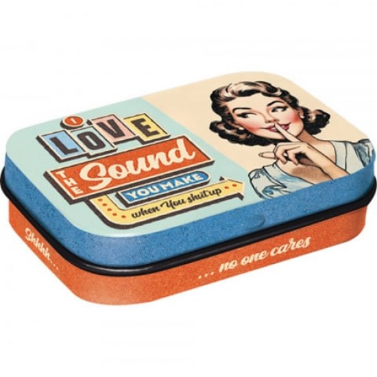 Cutie metalică de buzunar - The Sound When You Shut