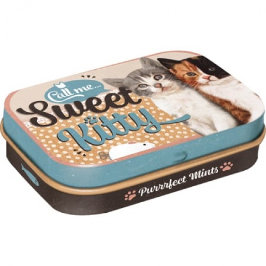 Cutie metalică de buzunar - Sweet Kitty - Pisoi Draguti