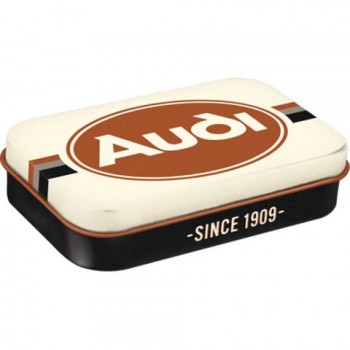 Cutie metalică de buzunar - XL Audi Logo