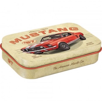 Cutie metalică de buzunar - XL Ford Mustang Gt 1967 Rosu