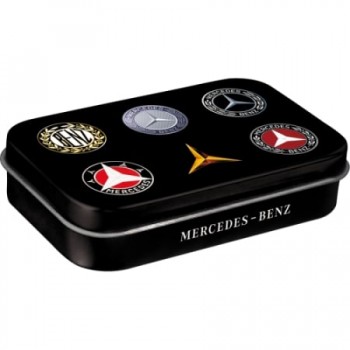 Cutie metalică de buzunar - XL Mercedes-Benz - Evolutia Siglei
