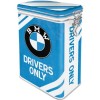 Cutie metalică etanșă - BMW Drivers Only - Doar pentru Soferi de BMW