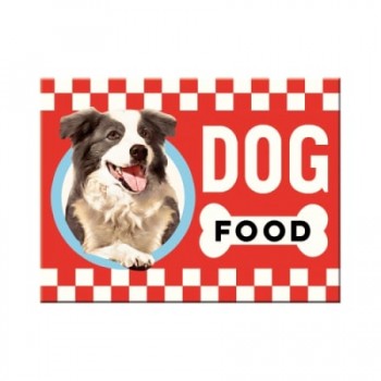 Magnet 6 x 8cm - Dog Food - Mancare de Catei Magnet 6 x 8cm - Dog Food - Mancare de Catei