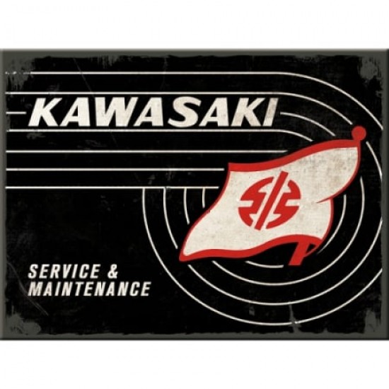 Magnet 6 x 8cm - Kawasaki - Tank Logo - Sigla Tank Magnet 6 x 8cm - Kawasaki - Tank Logo - Sigla Tank
