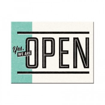 Magnet 6 x 8cm - Open - Deschis Magnet 6 x 8cm - Open - Deschis