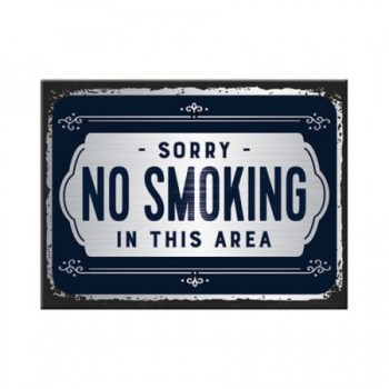 Magnet 6 x 8cm - Sorry No Smoking - Ne Pare Rau - Nu Se Fumeaza Magnet 6 x 8cm - Sorry No Smoking - Ne Pare Rau - Nu Se Fumeaza