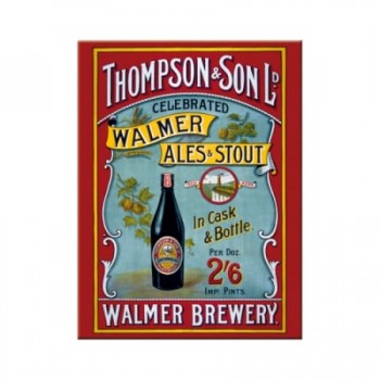 Magnet 6 x 8cm - Thompson ; Son Brewery - Beraria Thompson și Fiul Magnet 6 x 8cm - Thompson ; Son Brewery - Beraria Thompson și Fiul