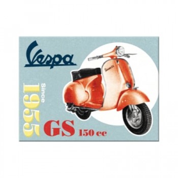 Magnet 6 x 8cm - Vespa - Gs 150 Since 1955 - Vespa Inca Din 1955 Magnet 6 x 8cm - Vespa - Gs 150 Since 1955 - Vespa Inca Din 1955
