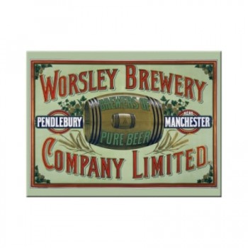 Magnet 6 x 8cm - Worsley Brewery - Beraria Worsley Magnet 6 x 8cm - Worsley Brewery - Beraria Worsley