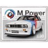 Placă 30 x 40 - BMW Motorsport M Power E30 Placă 30 x 40 - BMW Motorsport M Power E30