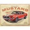 Placă 30 x 40 - Ford Mustang - Gt 1967 Red - Rosu Placă 30 x 40 - Ford Mustang - Gt 1967 Red - Rosu