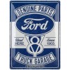 Placă Decor 30 x 40 - Ford V8 Truck Garage - Garaj de Camioane