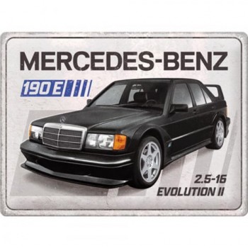 Placă Decor 30 x 40 - Mercedes-Benz 190 E 2.5 - 16 Evolution Ii