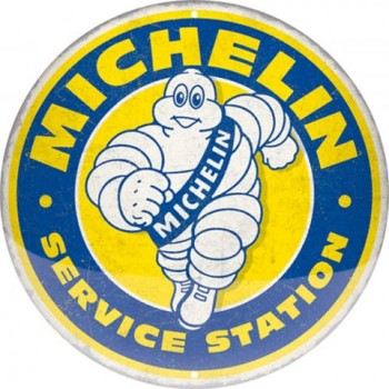 Placă decor 35cm - Michelin Service Station