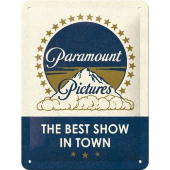 Placă metalică 15 x 20 - Paramount - Classic Logo Placă metalică 15 x 20 - Paramount - Classic Logo