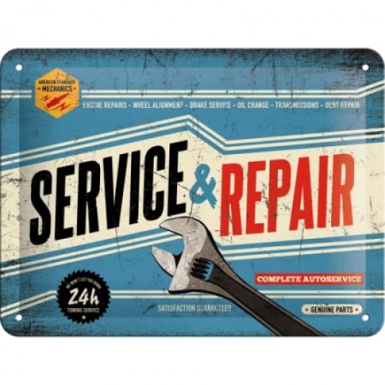 Placă metalică 15 x 20 - Service ; Repair