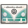 Placă metalică 15 x 20 - Volkswagen Adventure - Aventura