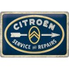 Placă metalică 20 x 30 - Citroen - Service ; Repairs - Citroen - Service și Reparatii