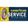 Placă metalică 25 x 50 - Goodyear Service