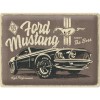 Placă metalică 30 x 40 - Ford Mustang - The Boss