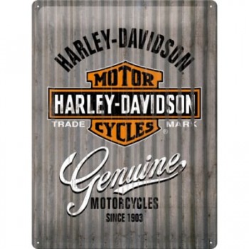 Placă metalică 30 x 40 - Harley-Davidson Metal Wall - Gard Metalic