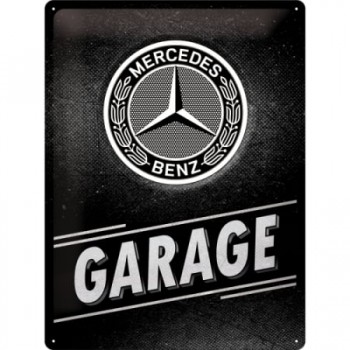 Placă metalică 30 x 40 - Mercedes-Benz - Garaj Placă metalică 30 x 40 - Mercedes-Benz - Garaj