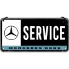 Placă metalică cu Șnur 10 x 20 - Mercedes-Benz Service