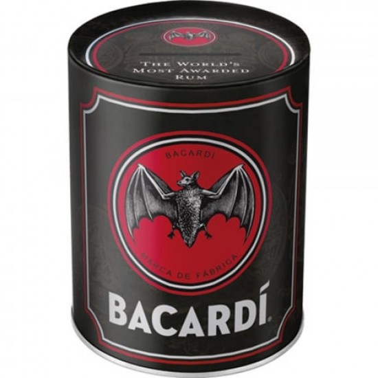 Pușculiță Bacardi Logo Negru