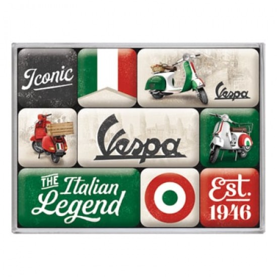 Set de magneți Vespa - Italian Legend