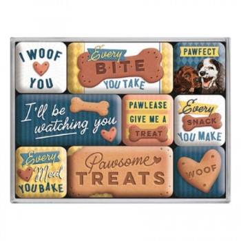 Set magneți Every Bite You Take Dog Treats - Recompense de Catei