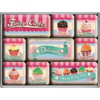 Set magneți Fairy Cakes