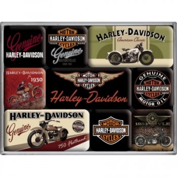Set magneți Harley-Davidson Classic
