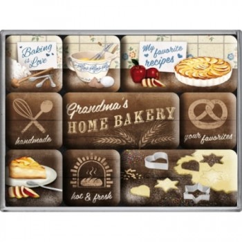 Set magneți Home Bakery