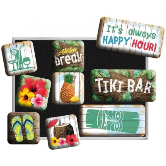 Set magneți Tiki Bar Set magneți Tiki Bar