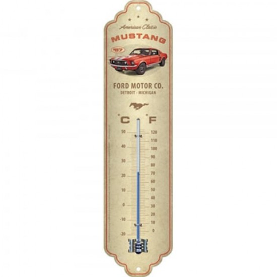 Termometru Ford Mustang Gt 1967 Rosu