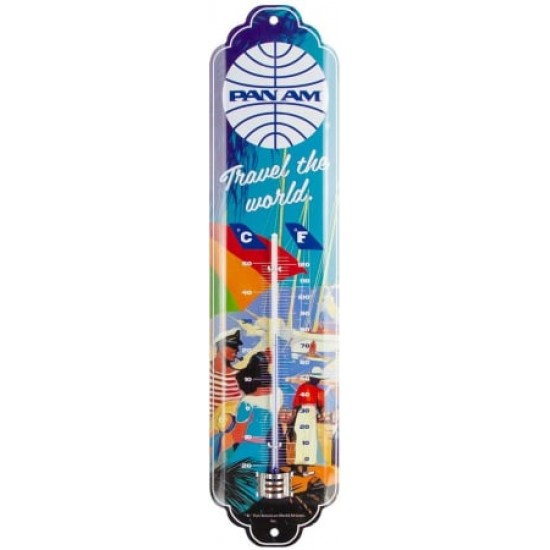 Termometru Pan Am - Travel The World - Calatoreste în Lume